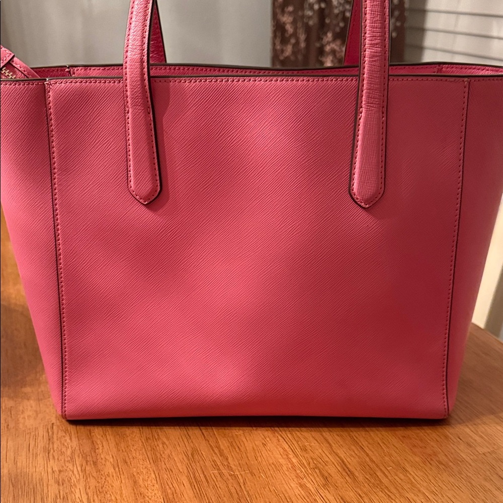 Kate Spade Pink Leather Tote - Picture 3 of 8